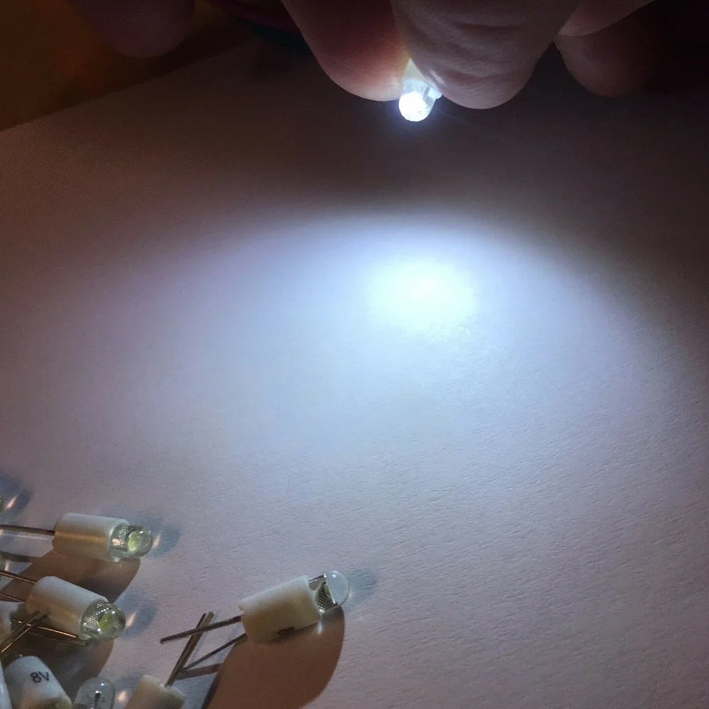 Novas Lâmpadas Estereofônicas do Seletor do Bi-pino do Diodo Emissor de Luz Substituem as Lâmpadas 8v 40ma Cabem 104 5220 2215 Am-fm e Marantz 2265 2275 2285 2325 Etc. 10 - Image 3