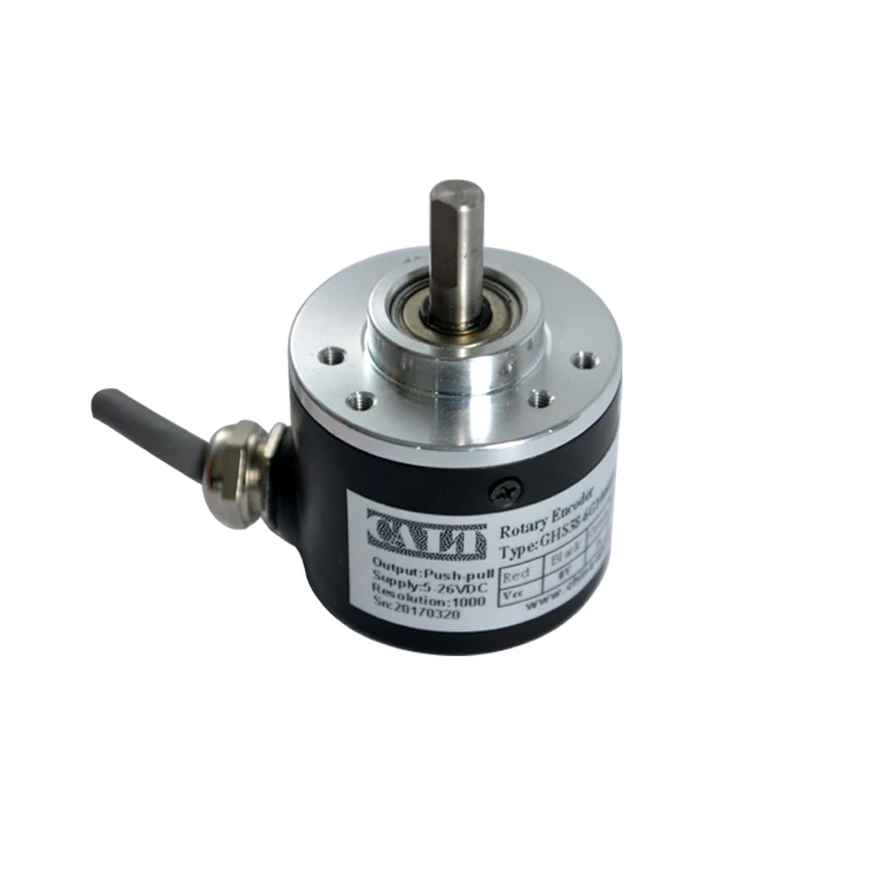 

China 1024PPR incremental rotary encoder replace Autonics E40S6-1024-3-T-24