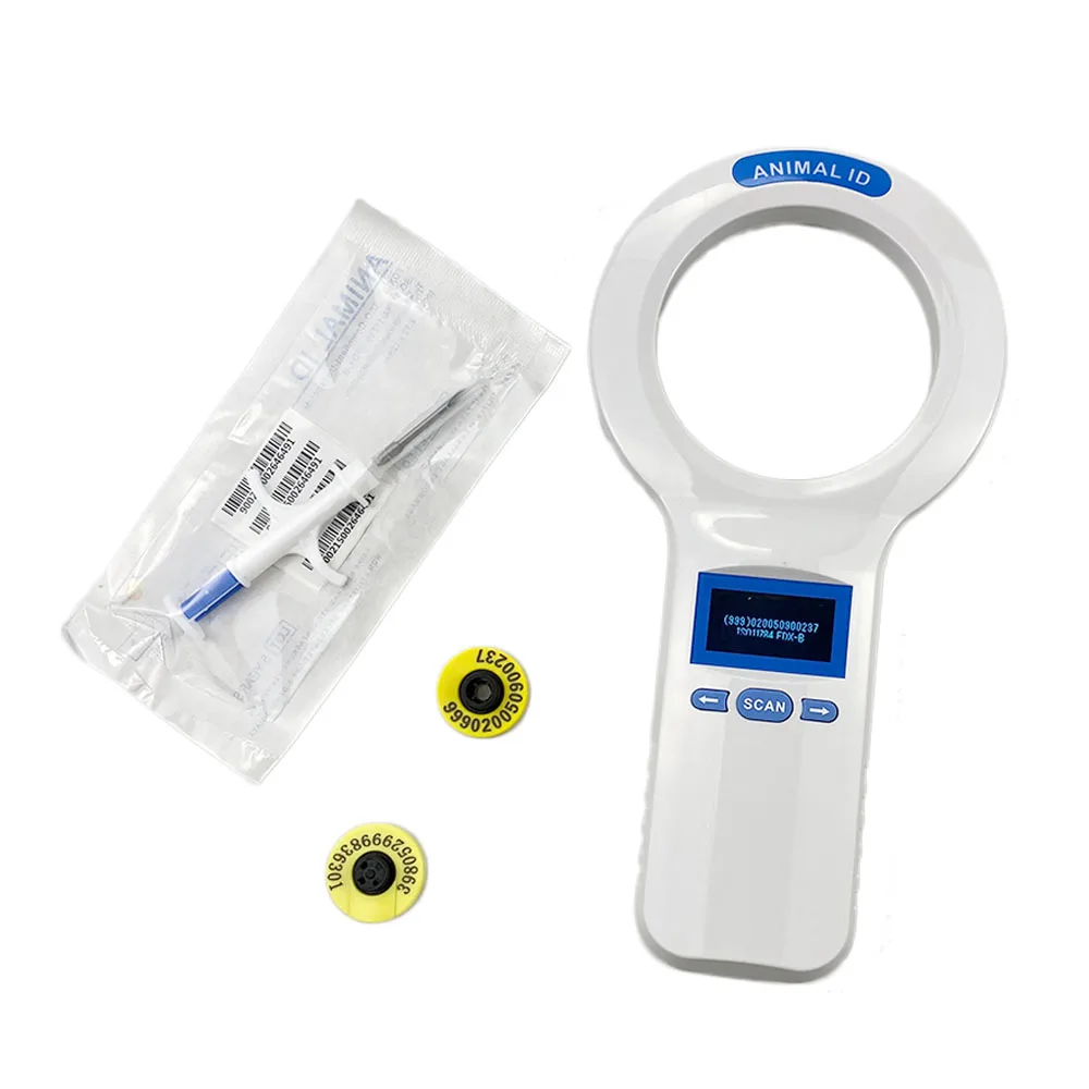 ISO11784/85 134.2Khz FDX-B Scanner RFID Microchip Reader Animals Identification PT200 Dogs Pers Transponders | Безопасность и