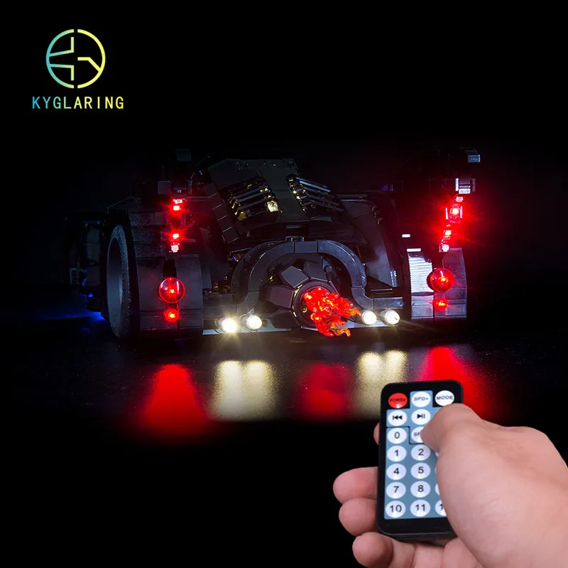 Светодиодный светильник Kyglaring для lego 76139 1989 комплект Batmobile (комплект блоков не