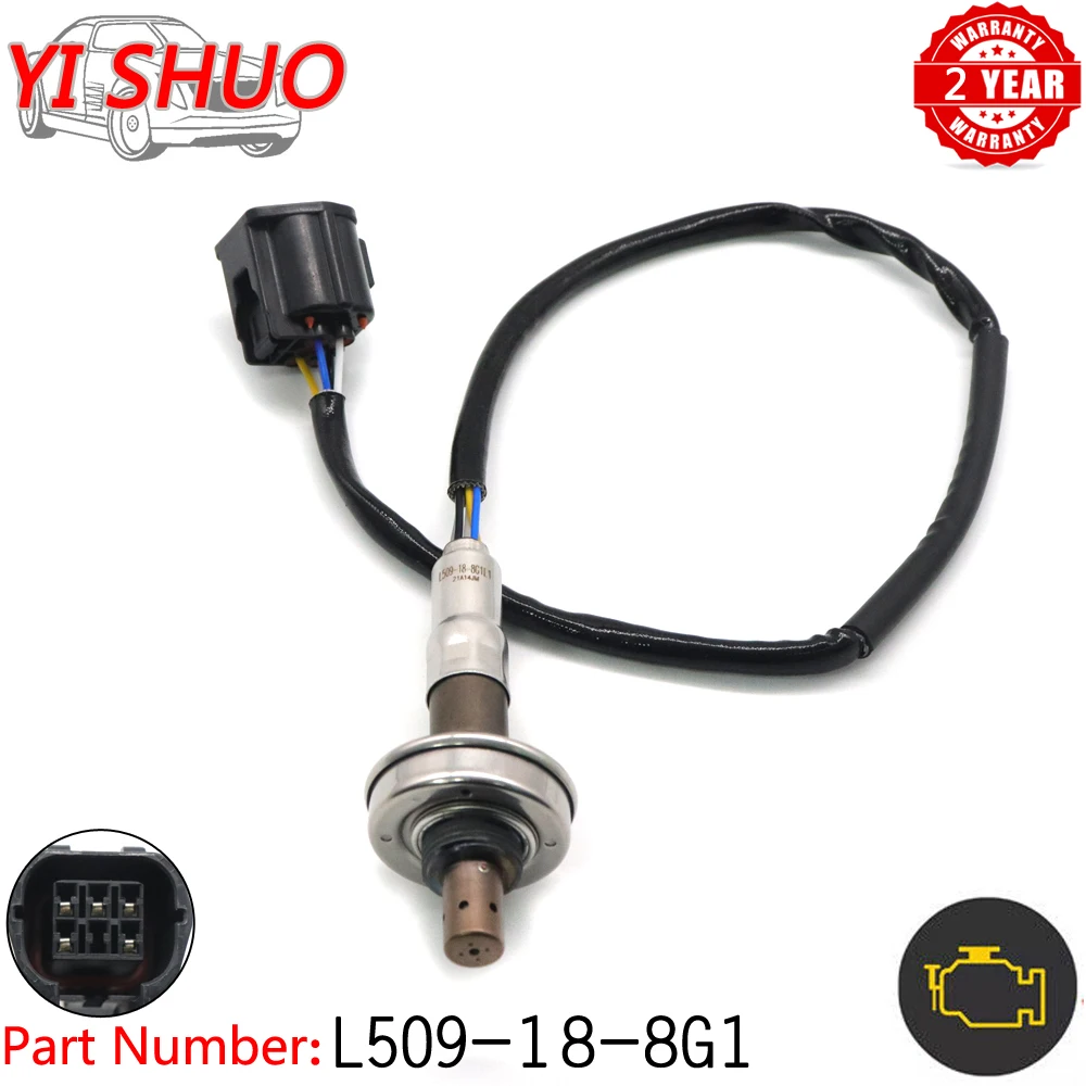 

Car L509-18-8G1 Front Air Fuel Ratio Lambda O2 Oxygen Sensor for Mazda 6 2.5L 2007-2013 L509188G1B L509-18-8G1A Upstream