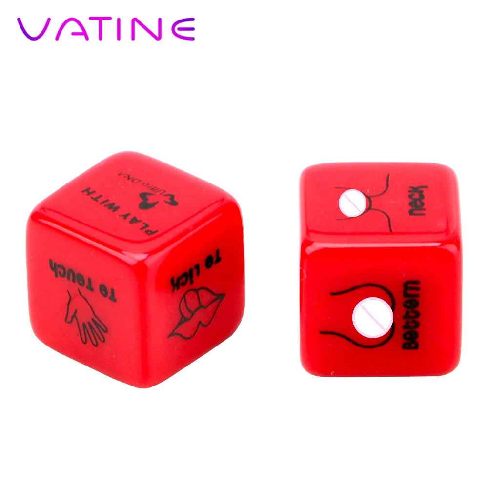 VATINE 2 шт./лот эротическая игрушка-труба для пар сексуальные кости 6 позиций