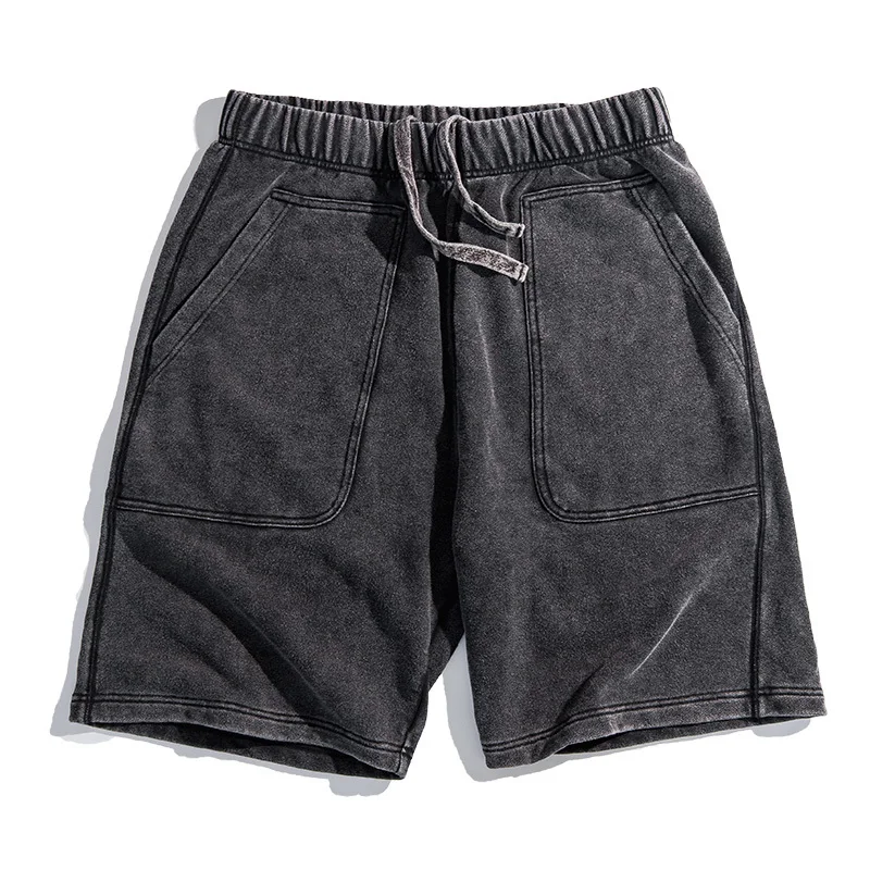 

2020 New Work Out Running Shorts Elastic Drawstring Pockets Jogger Gym Shorts