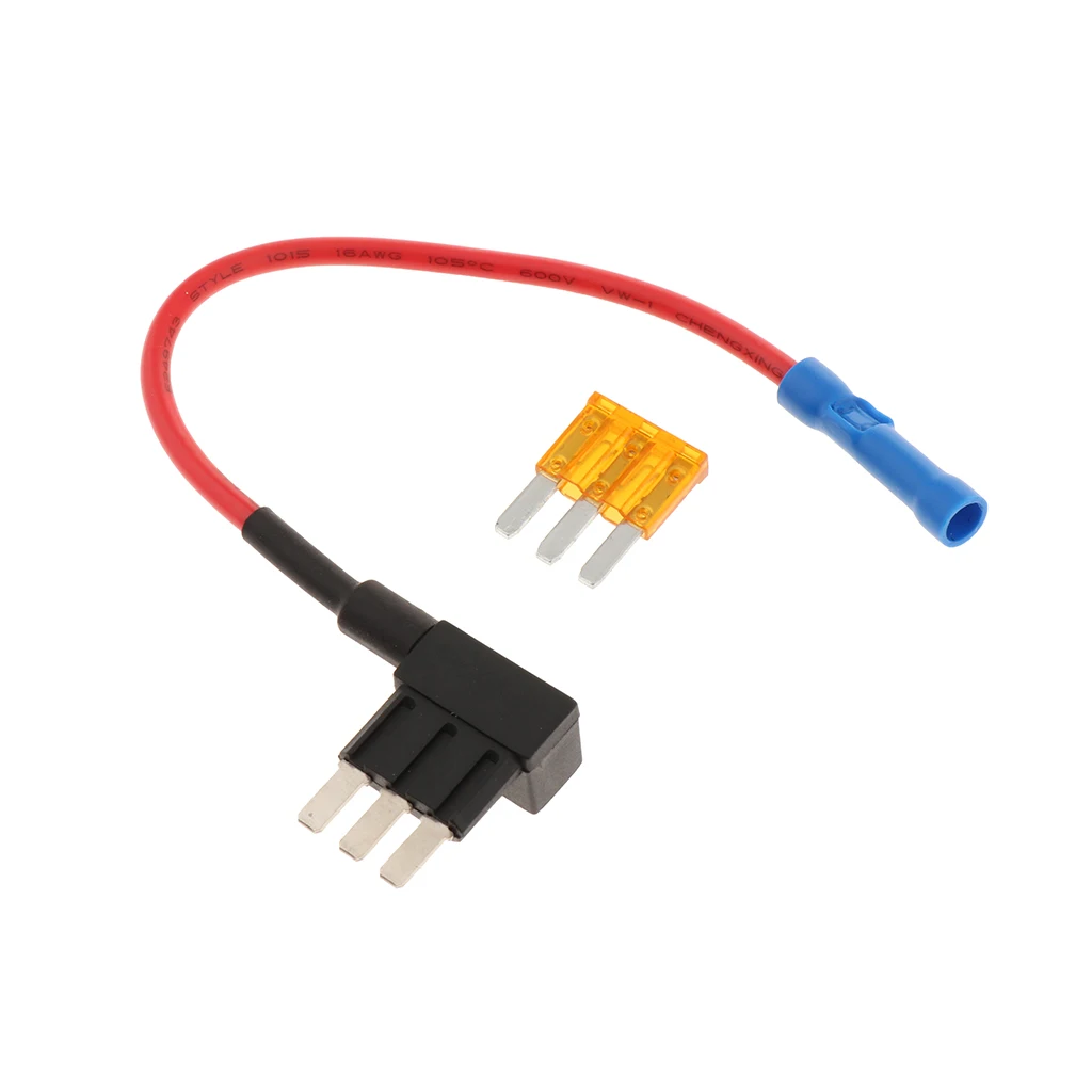 2 шт. ADD-A-Circuit Micro3 ATL предохранитель-нажмите Добавить на адаптер двойной цепи+ 5A предохранитель