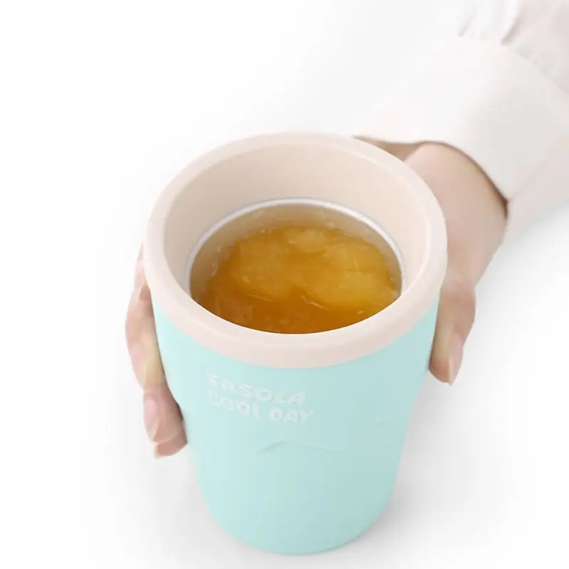 Slushy Mug Magic Slush Ice Maker Machine Freeze Cup for Water Ice in Seconds M2EE