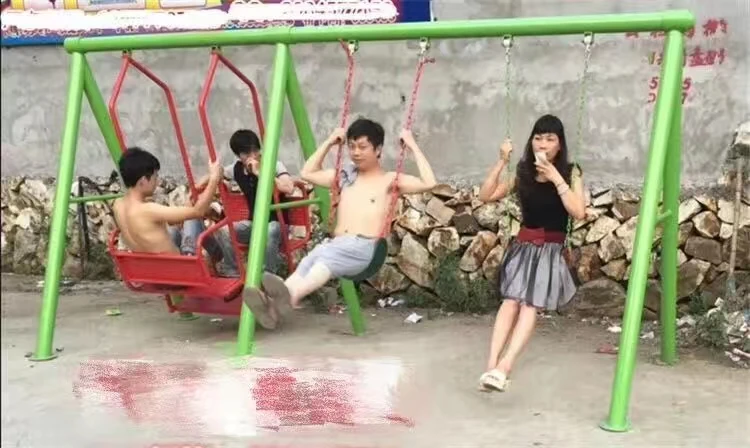 columpios de plastico para jardin