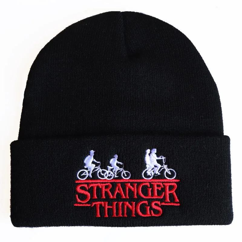 Cosplay Stranger Things Friends Don't Lie Knitted Warm Winter Hats Fans Men Women Boys Girls Hat Cosplay Birthday Gift