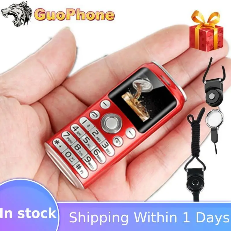 Super Mini K8 Push Button Mobile Phone Dual Sim Bluetooth Camera Dialer 1.0\