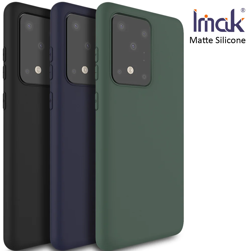 Матовый Силиконовый чехол imak Для Samsung Galaxy S20 Ультратонкий защитный мягкий гелевый