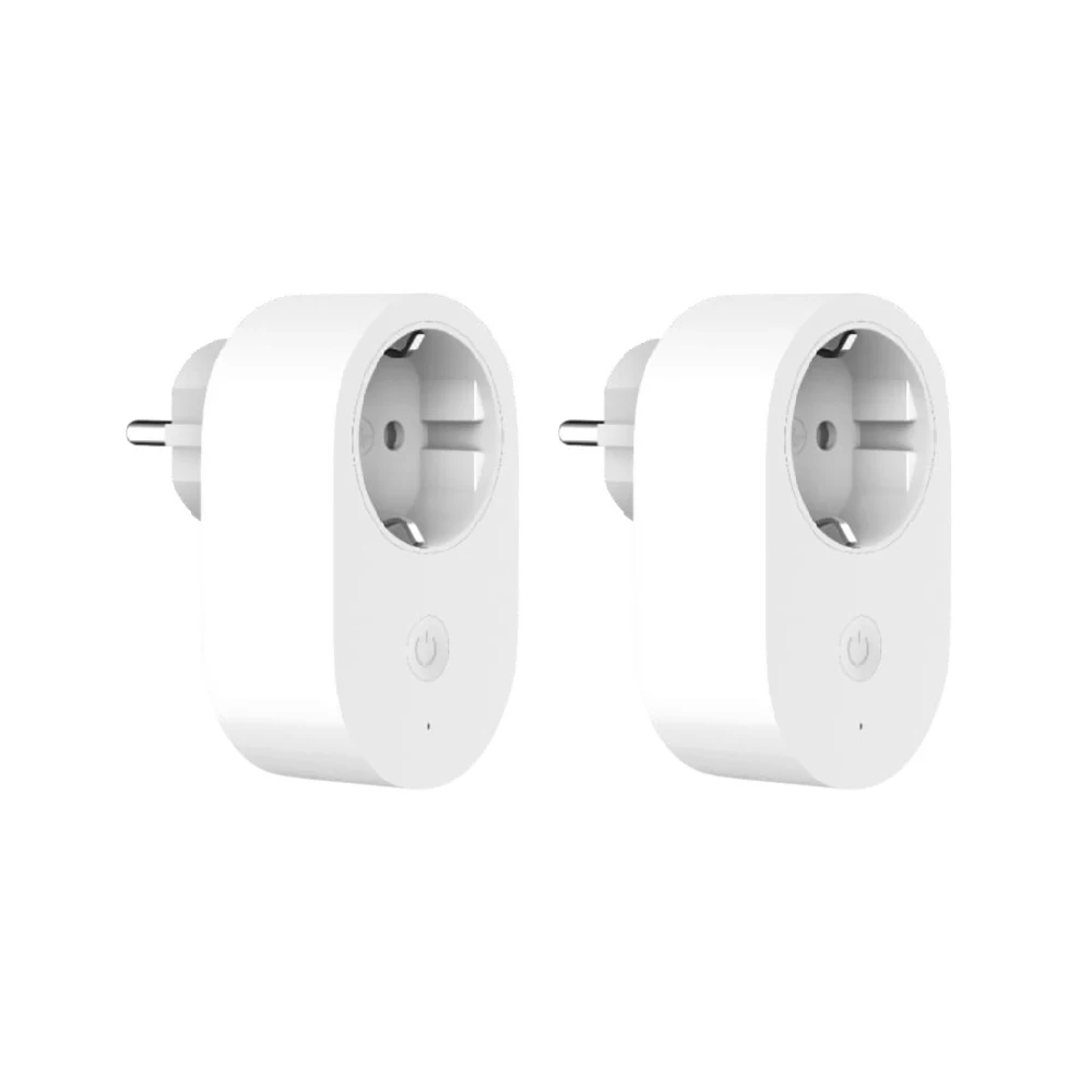 2 PCS IMILAB ZNCZ05CM Smart Plug WiFi работает с Google assistant Alexa - Цвет: 2 PCS