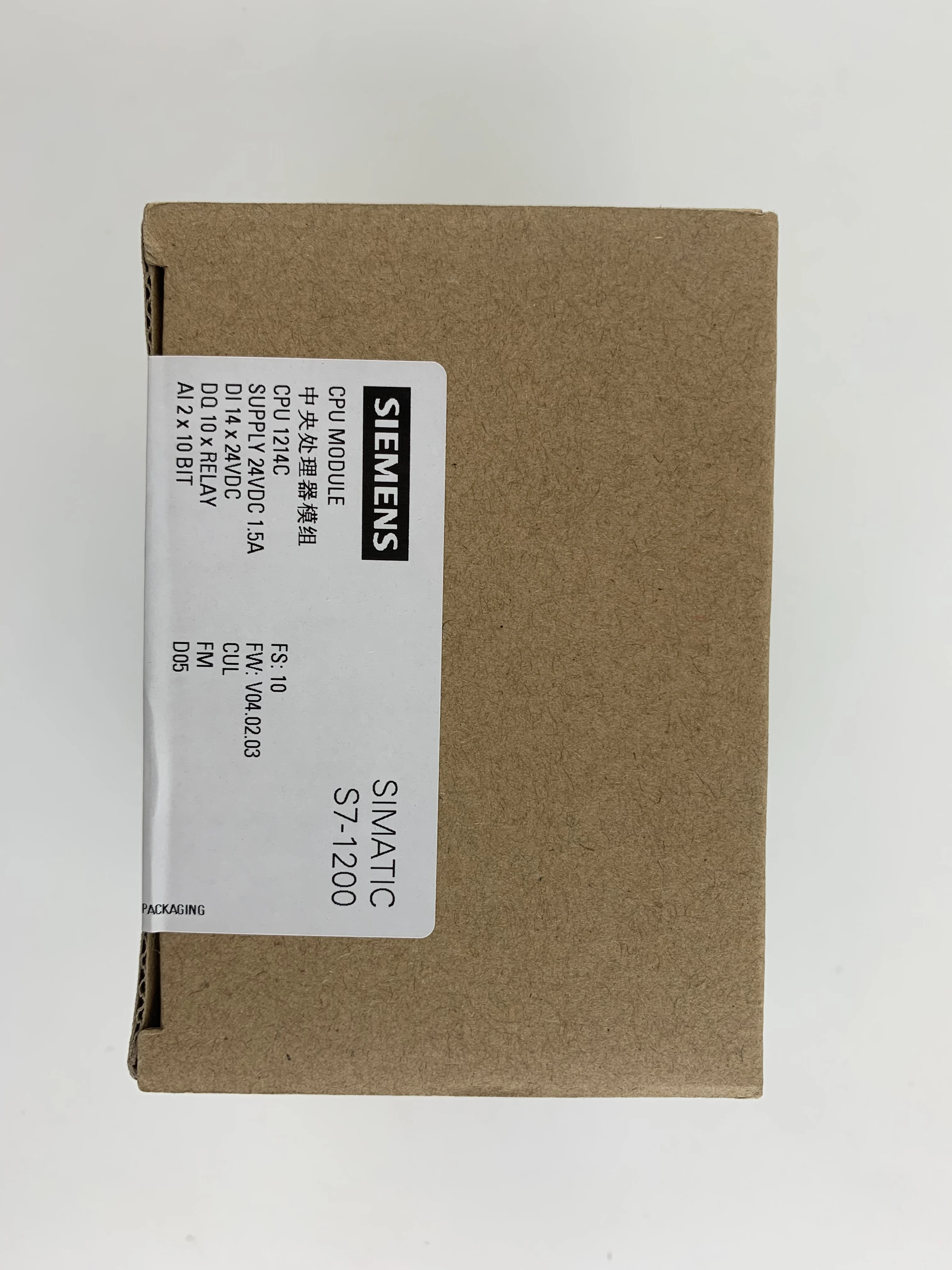 6ES7214 1HG40 0XB0 (6ES7 214 0XB0) SIMATIC S7 1200 CPU 1214C компактный DC/реле встроенный ввод/вывод: 14 DI 24 V