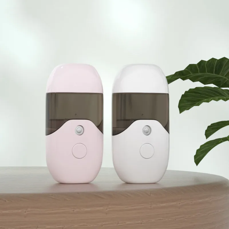 Portable Mini Air Humidifier 50ml USB Mist Sprayer Face Steamer Nano Spray Facial Body Milk Oil Diffuser Nebulizer Moisturizing | Бытовая