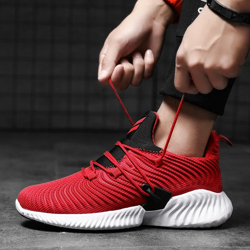 

2019 New Style Athletic Shoes Alpha MEN'S SHOES Korean-style Trend Running Shoes Students Versatile Casual Shoes Large Size Tren