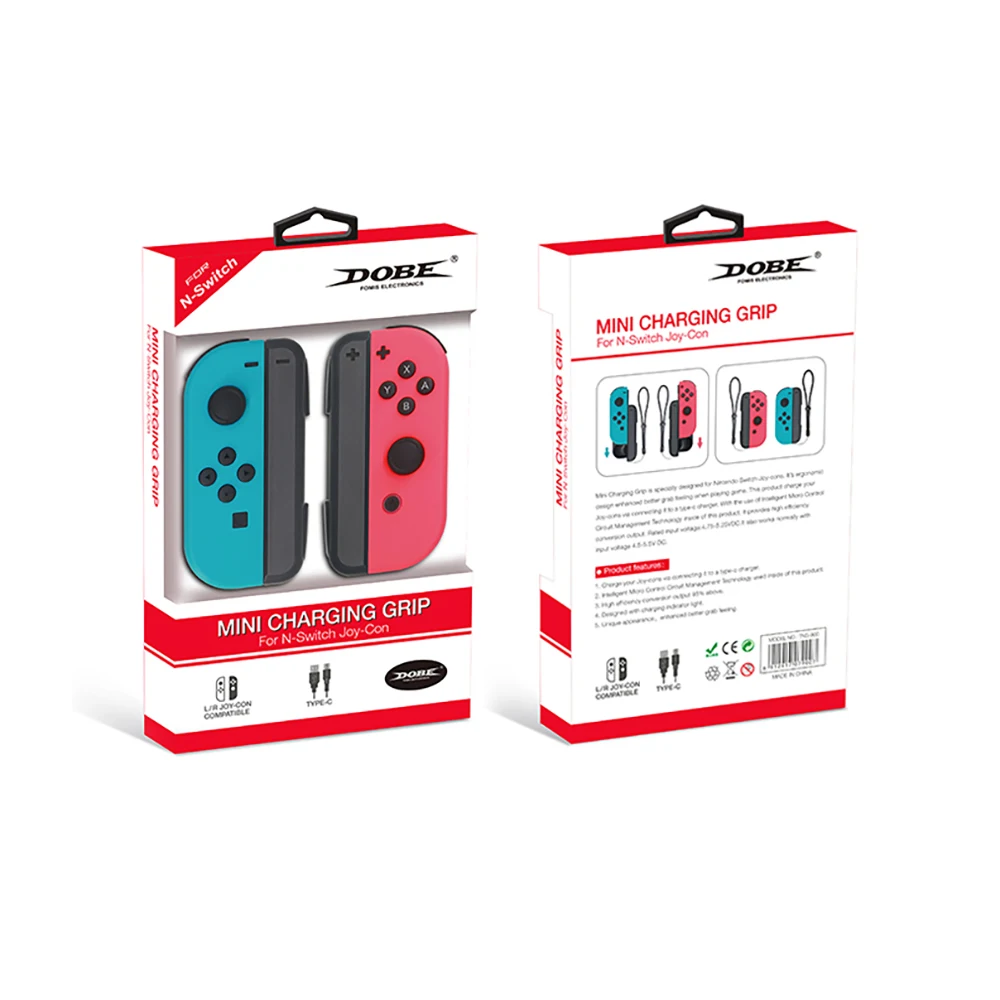 Портативный мини Держатель зарядного устройства для Nintendo NS улучшенная ручка