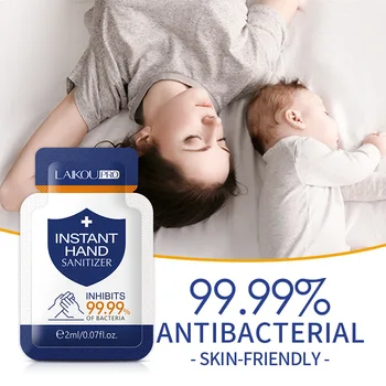 

LAIKOU Handwashing Fluid No Washing Gel Quick-drying Portable Instant Effectively Clean Not Sticky After Use MSDS Sterilization