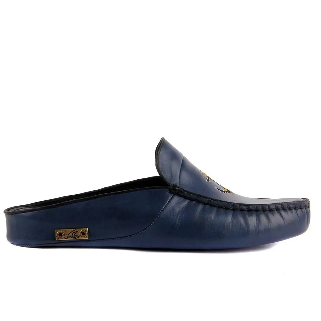 

Sail-Lakers Genuine Leather Marine Male Slippers