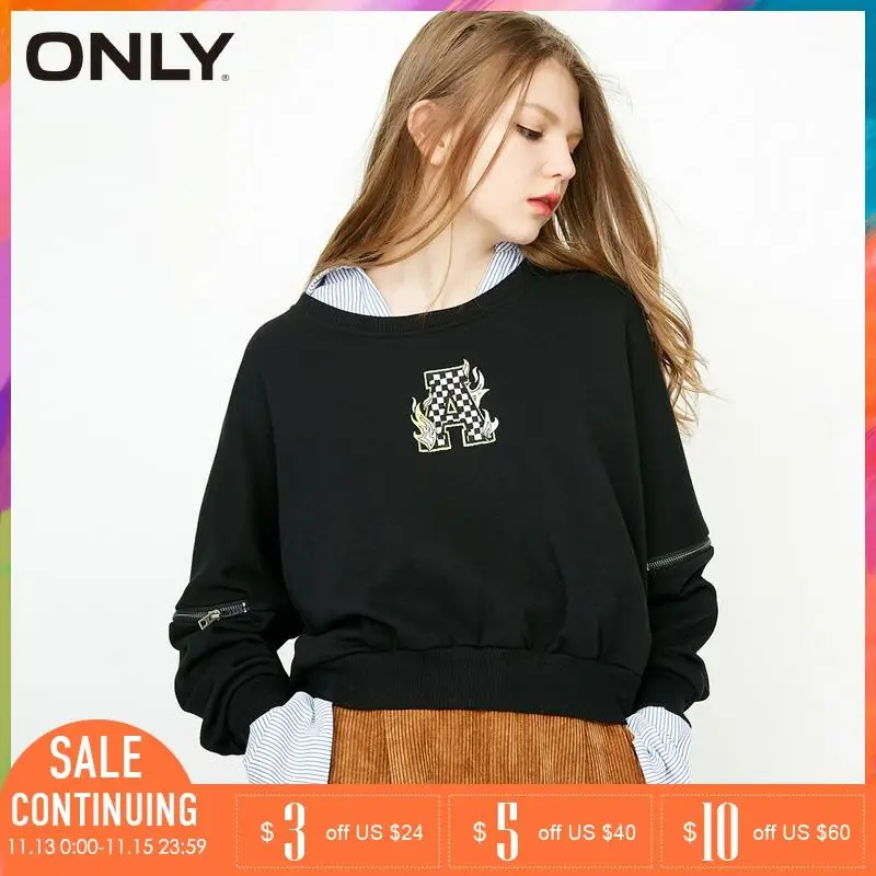 Только в том случае Фирменная Новинка уличный с О-образным вырезом вышивкой