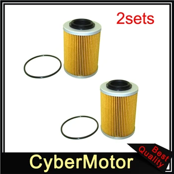 

2x Oil Filter For Sea-Doo GTI GTR GTS Spark Can-Am Maverick 1000R Replace OEM 420-956-123
