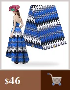 Восковая африканская ткань черно-белая Анкара африканская вощеная ткань принтом оптом африканская ткань с принтом для платья H180503