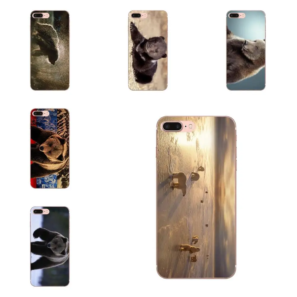 

Soft TPU Cover Case For Apple iPhone X XS Max XR 4 4S 5 5C 5S SE 6 6S 7 8 Plus Putin Russian President Bear