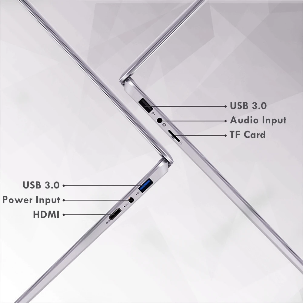 LHMZNIY Student Laptop 15.6 Inch Intel Quad Core 4GB RAM Netbook 1080P Windows 10 Notebook with WiFi Bluetooth Webcam