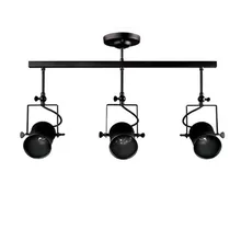 Промышленный потолочный светильник Железный художественный подтяжки креативный Классный магазин одежды счетчик ресторана разведка экспозиции свет