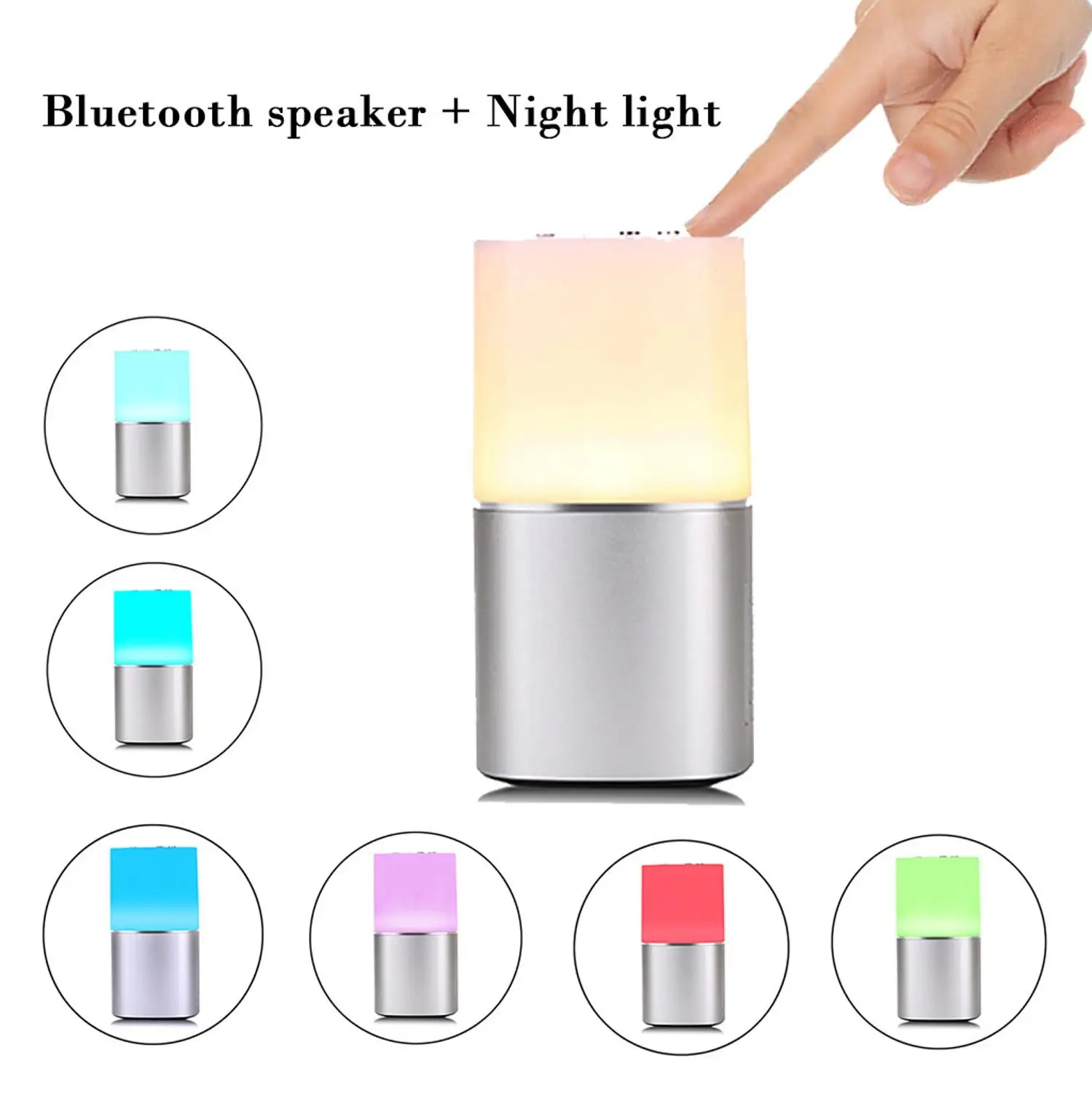 

P4 Speakers Wireless Portable Bluetooth Speaker Mini LED Music Audio Colourful Light TF USB FM Stereo Sound Speaker