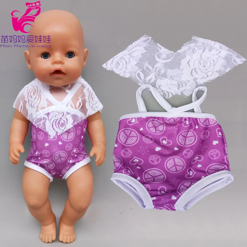 Vetements De Poupee 45cm Costume Pour Bebe Garcon Pantalon De Nouveau Ne Maillot De Bain Cadeau Pour Bebe Fille Aliexpress