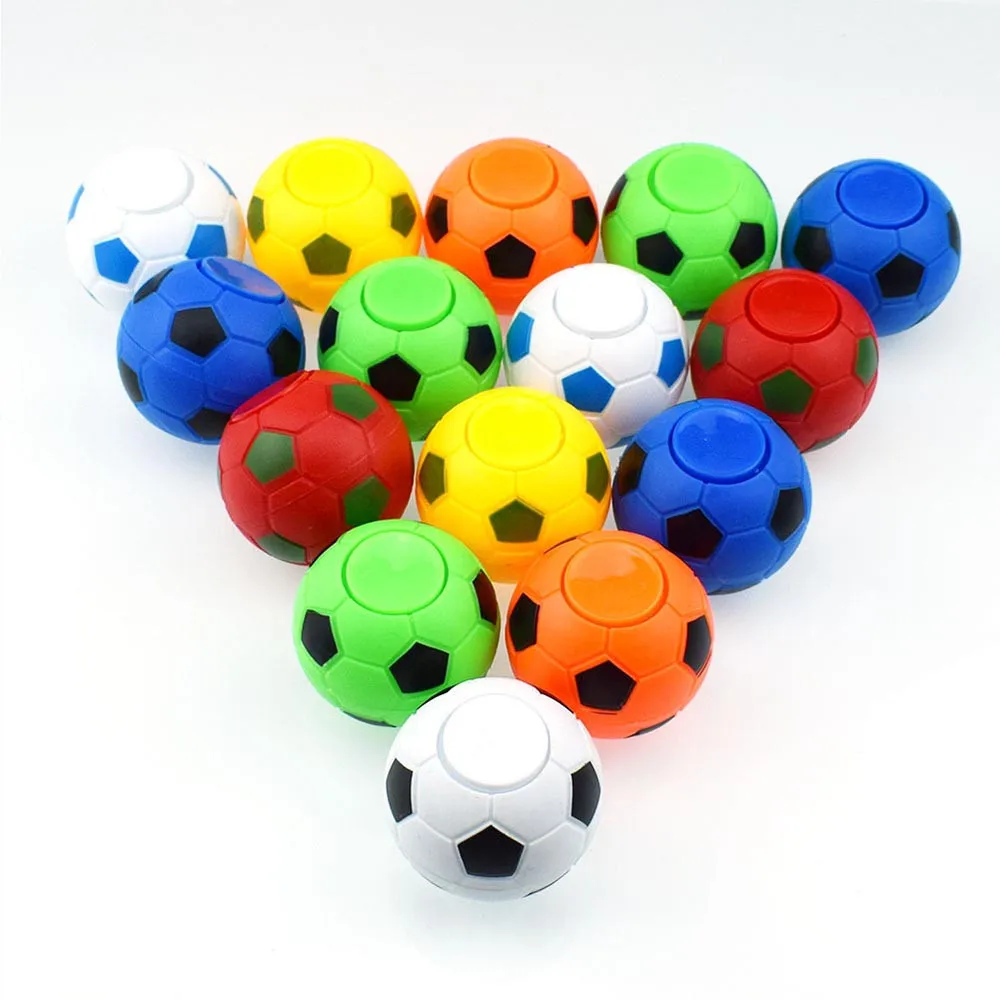 cute Infant Baby Finger Football Game Hand Spinner Focus ADHD EDC Anti Stress Toy Gyro Toy Toys For Children Fidget Roller