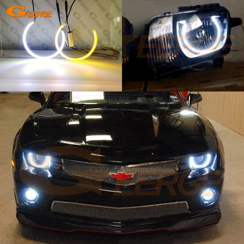 Для Chevrolet Chevy Camaro 2009 2010 2011 2012 2013 ультра яркий A/W Switchback Дневной светильник с