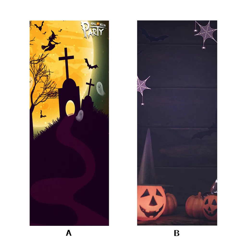 Halloween Household Room Personality Creativity Pumpkin Witch Room Decoration Stickers Mural Decoracion Habitacion
