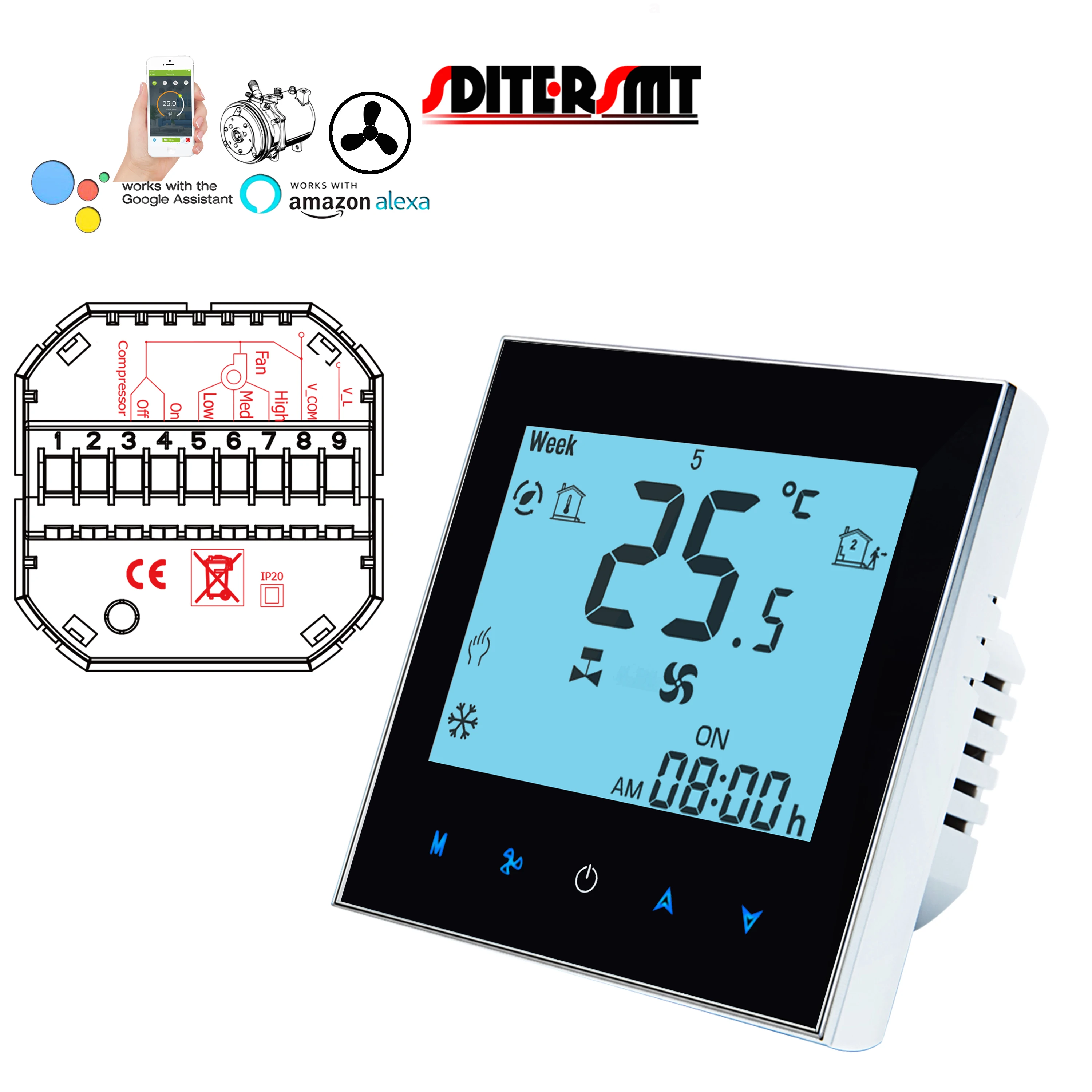 Kaufe Remote WIFI Temperaturregler Kühlung Heizung