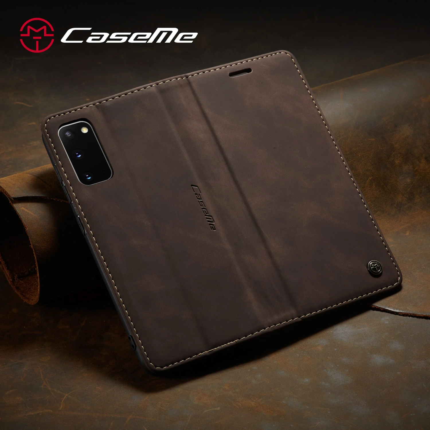 Premium Flip Magnetic Leather Wallet Phone Case Cover