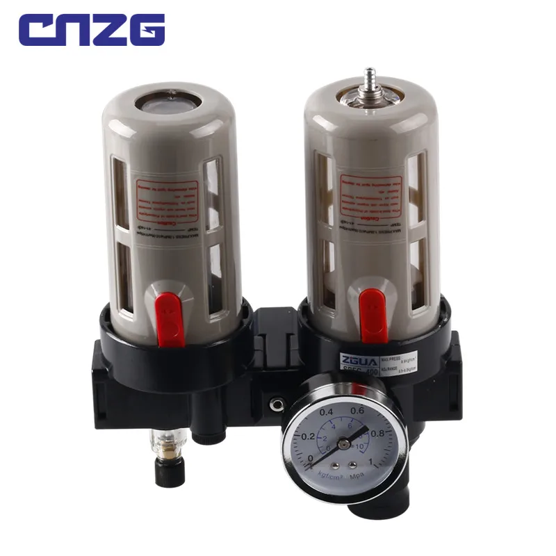 BFC-2000 3000 4000 1/4 Air Filter Pressure Regulator Valve Lubricator Combination For Pneumatic Compressor Oil Water Separtor