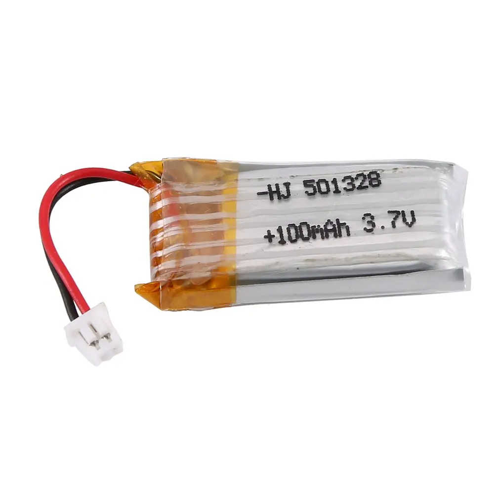 

3.7V 100mAh Rechargeable Battery Lipo Battery RC Lithium Battery Li-on Battery for Mini 1/28 Mosquito Car RC Car Set