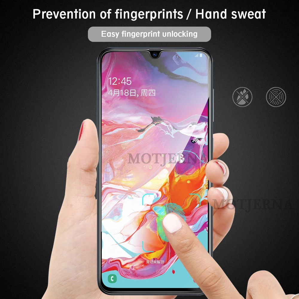 Изогнутое закаленное Высокопрочное Стекло для samsung Galaxy A10 A20 A30 A40 A50 A60 A70 A80 A90 M10 M20 M30