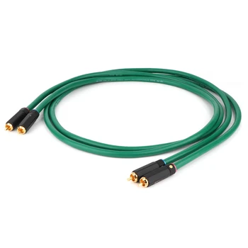 

MCINTOSH 2328 Hifi audio Interconnect cable Gold-plated 2RCA Cable 6N OFC RCA Male to Male Audio Cable hi-end signal wire