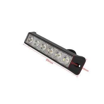 

CARALL FS0018 tail Light daytime running lights DRL Led Work Light Worklight 12V 24V 18W (6 X3W) IP67 White Flood