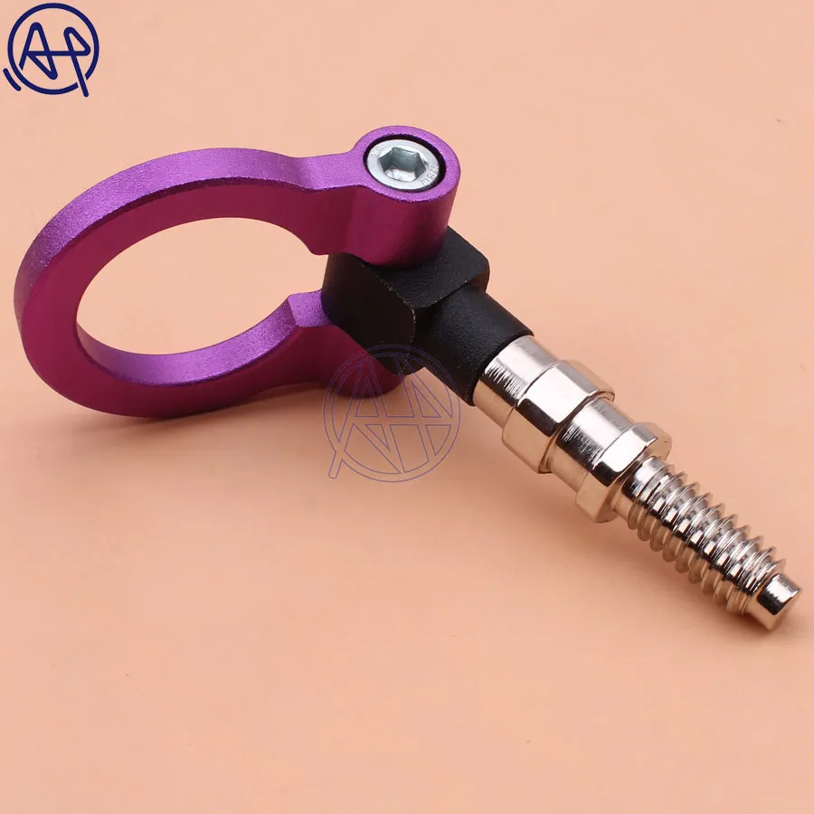 Универсальный 1 комплект Фиолетовый Алюминиевый автомобильный гоночный трейлер