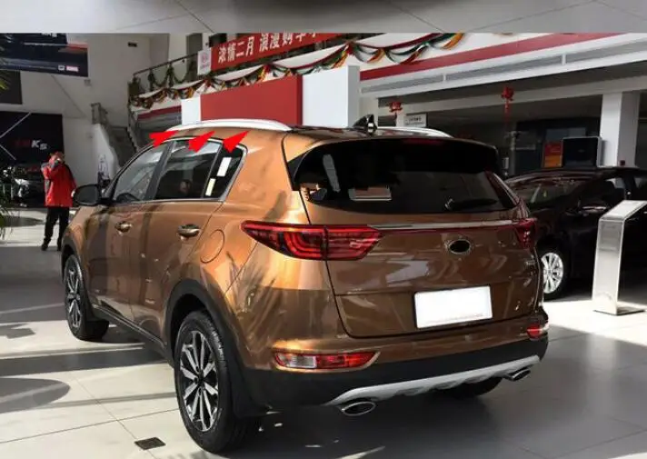 Алюминиевый сплав Багажник На Крышу багажная Автомобильная камера 16 kia lion run KX5