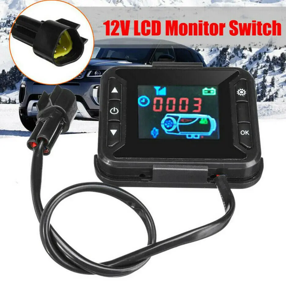 12V / 24V 2KW 3KW 5KW 8KW Air Diesel Heater Monitor Switch Control  Controller Board Motherboard Wire harness For Car Truck Van - AliExpress