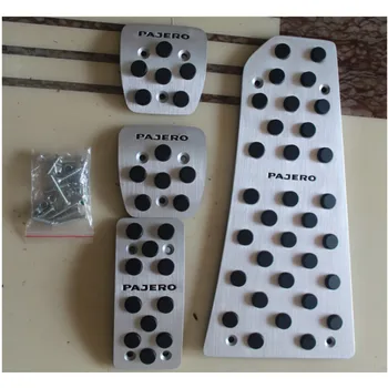 

2015 -2018 Hot High Quality Aluminum Skid Accelerator Pedals At Automatic Transmission For Mitsubishi Pajero Free Shipping