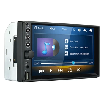 

Car Radio 7inch HD MP5 Player Press Sn Digital Display Bluetooth Multimedia Car Backup Monitor USB 2Din Auto Radio