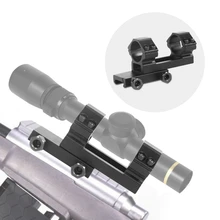 Металлическое оптическое крепление для прицела интегрированное двойное 25,4 мм " кольцо удлиненное 11 мм/20 мм ласточкин хвост рельсовое Крепление для винтовки прицел охота
