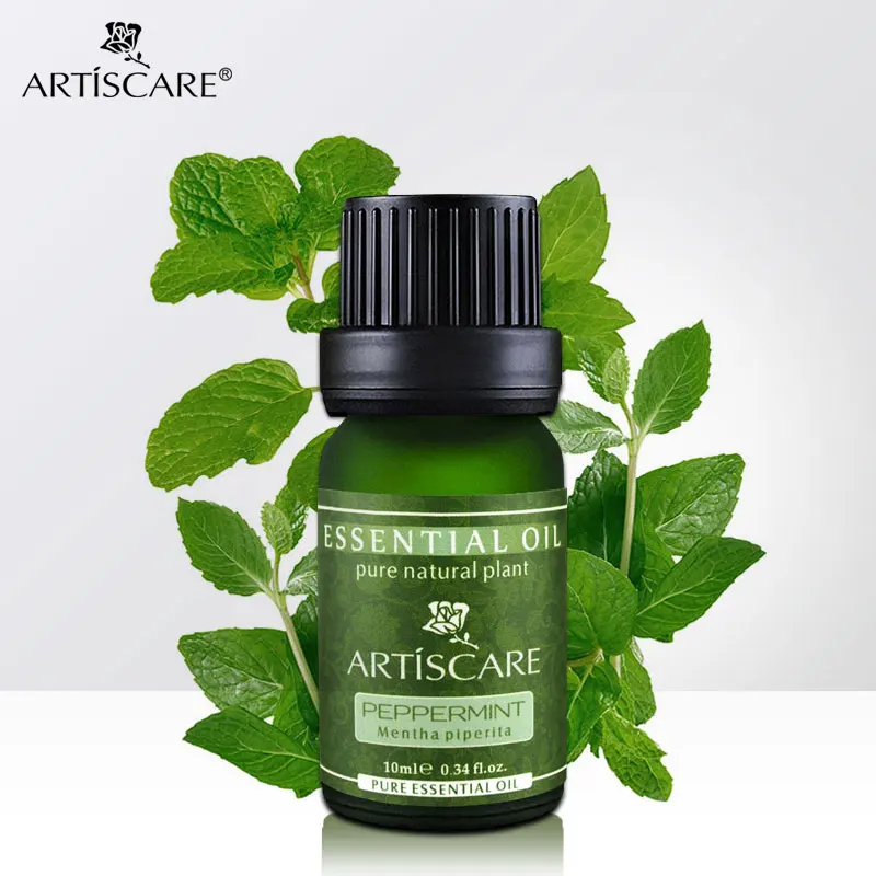 ARTISCARE 100% чистое эфирное масло перечной мяты 10 мл очищающие поры улучшающие