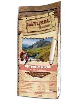 

Natural greatness optimum recipe large breed dry dog food 18 kg