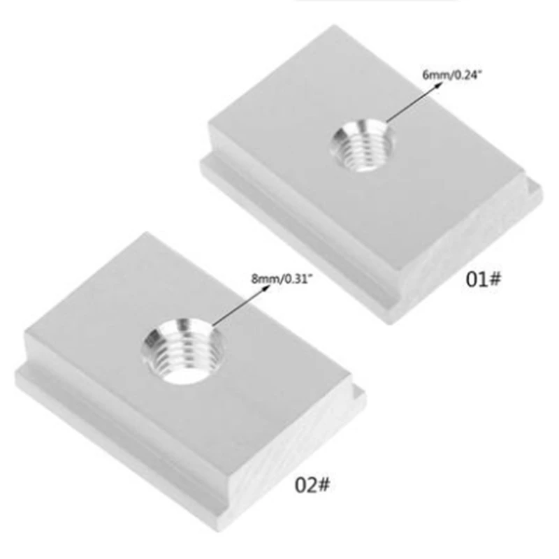 T Track Slider Sliding Nut Aluminum Alloy T Slot Nut For Woodworking