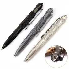 Stylo tactique d'auto défense, Kit de défense en alliage d'aluminium, casse verre d'urgence polyvalent pour l'extérieur, outil de survie