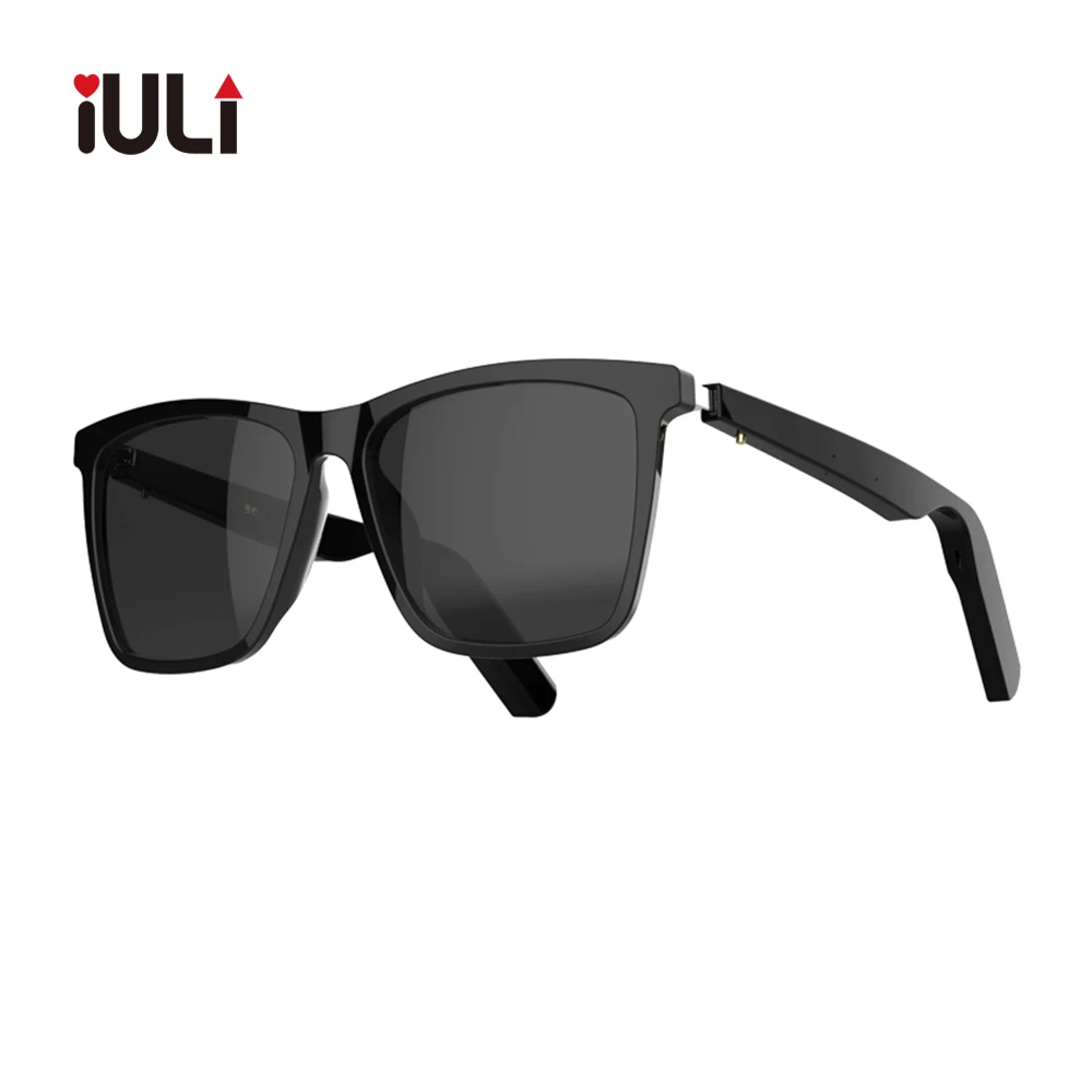 2021 New iULi P7 Fashion Smart Wireless Bluetooth Audio Glasses For Outdoor Sports Driving Cycling Sunglasses 
