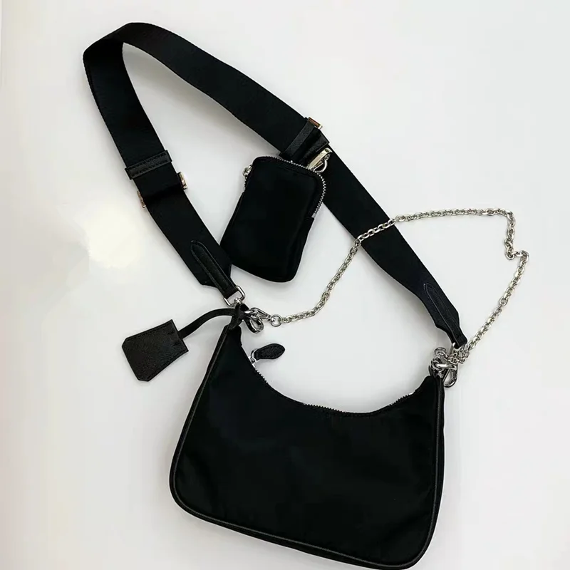 

Nylon bag Women's Crossbody Bags Fashion Brand Women Shoulder Bags Women's Bag Outside Zipper High Quality 2019 New Fashion Bags